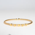 Annabella 2mm Rose Bracelet