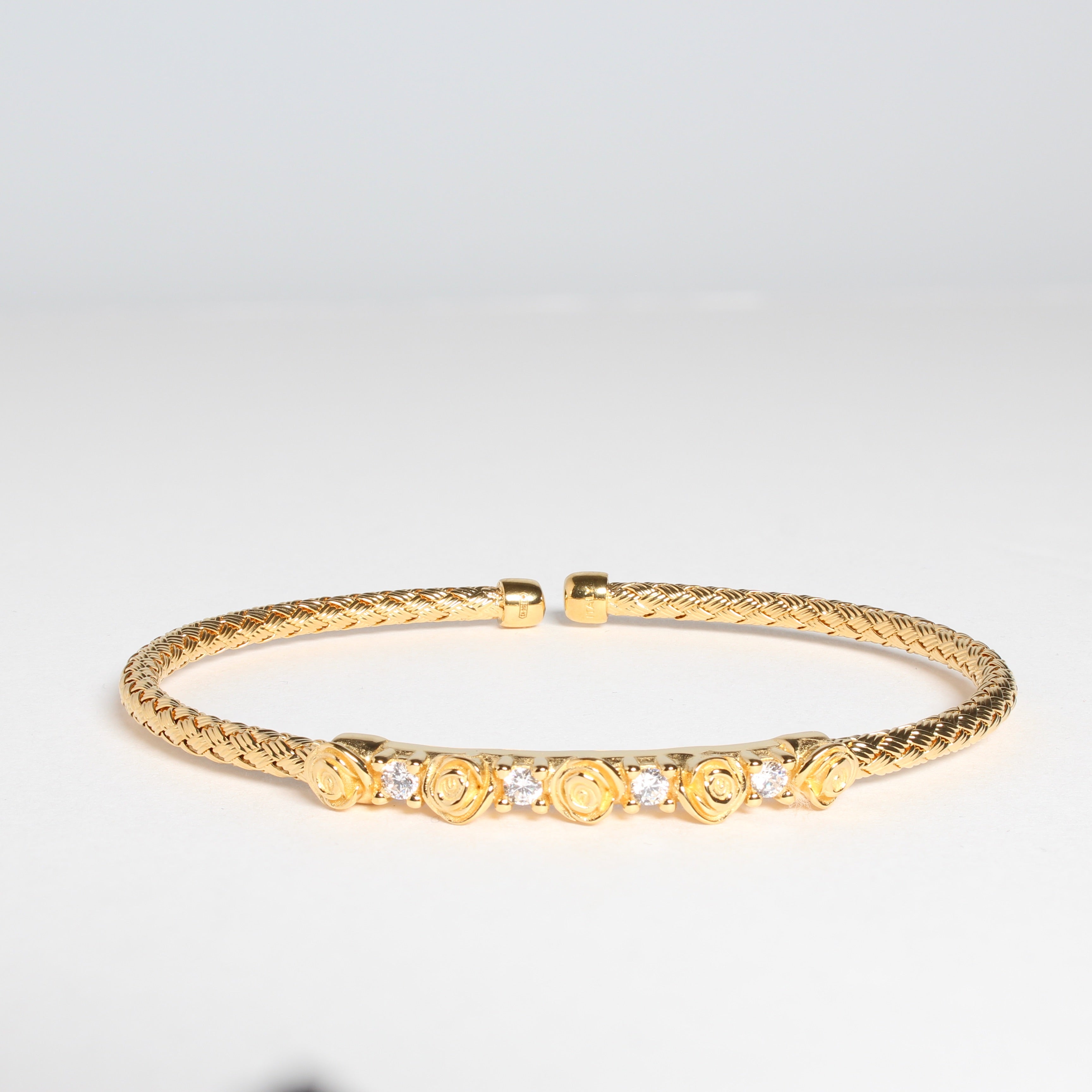 Annabella 2mm Rose Bracelet