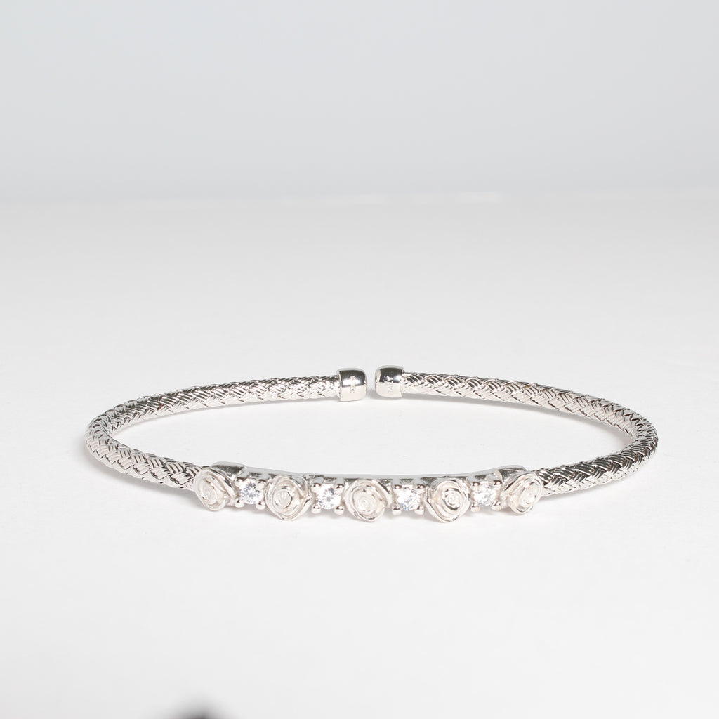 Annabella 2mm Rose Bracelet