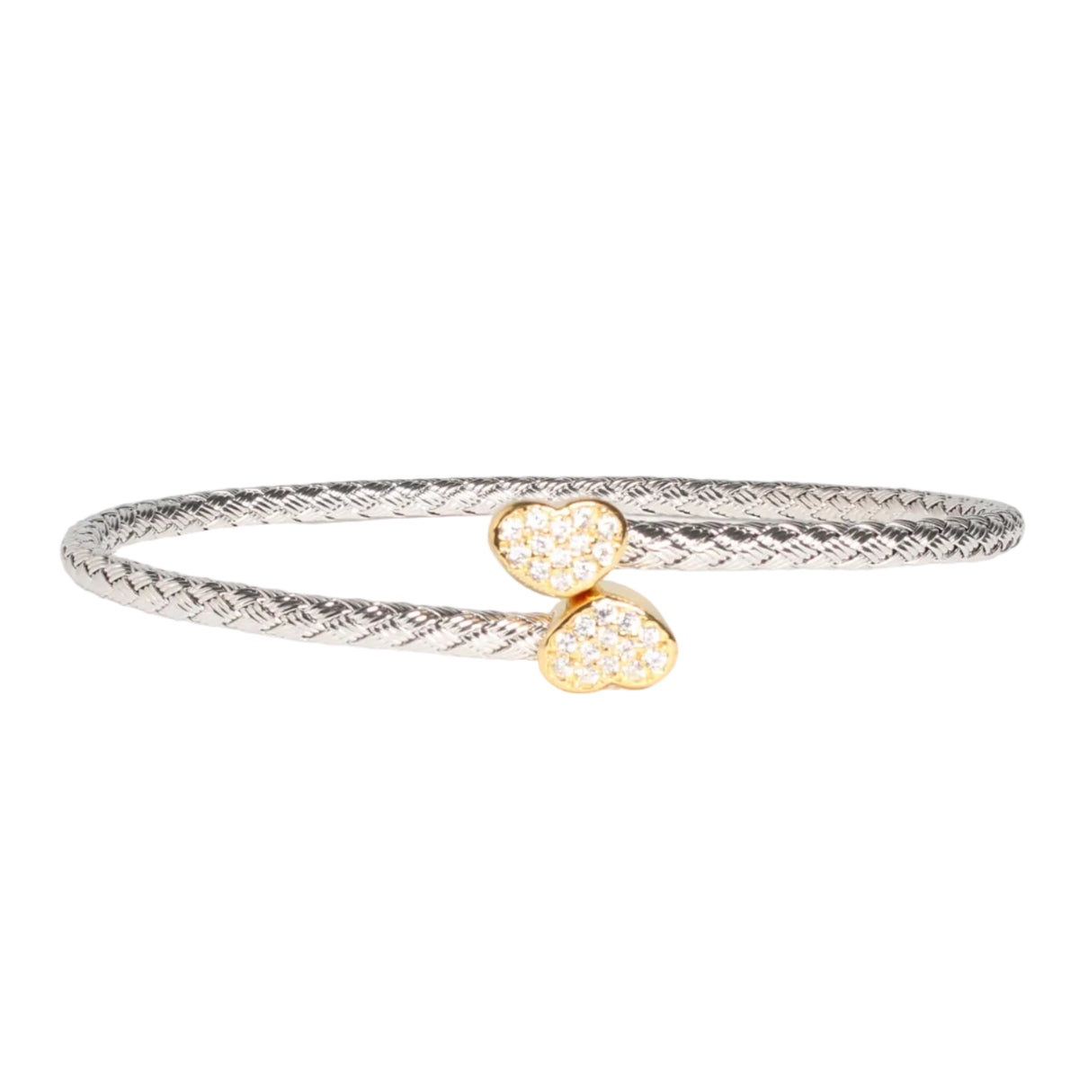 Anna Bella Double Heart Bracelet